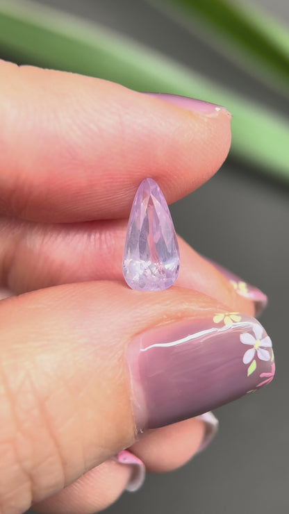1.53ct Natural Lite Purple Milky Sapphire Vietnam