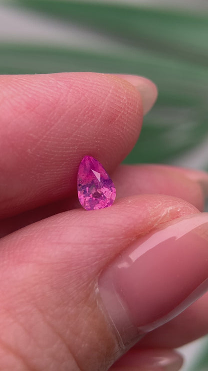 0.48ct Natural Pink Milky Sapphire Vietnam