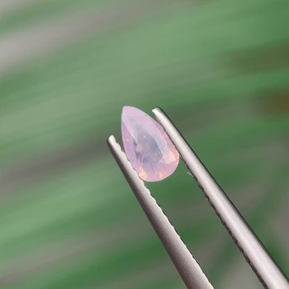 0.52ct Natural Milky Light Pink Sapphire Vietnam