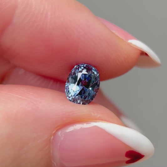 1.20ct Natural Dark Blue Spinel Vietnam