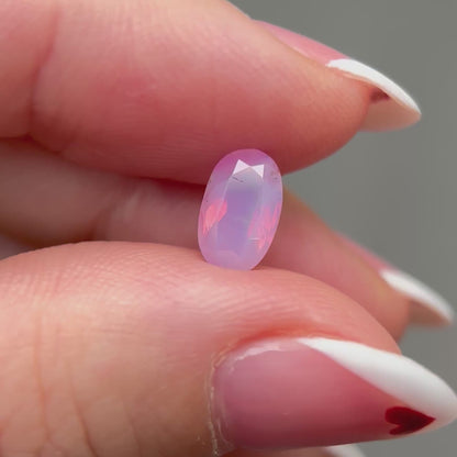 1.23ct Natural Milky Pink Sapphire Vietnam