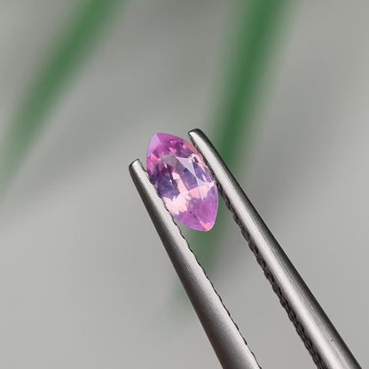 0.35ct Natural Milky Pink Sapphire Vietnam