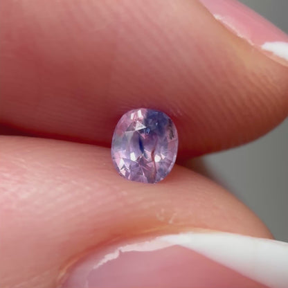 0.33 Natural Milky Purple Sapphire Vietnam