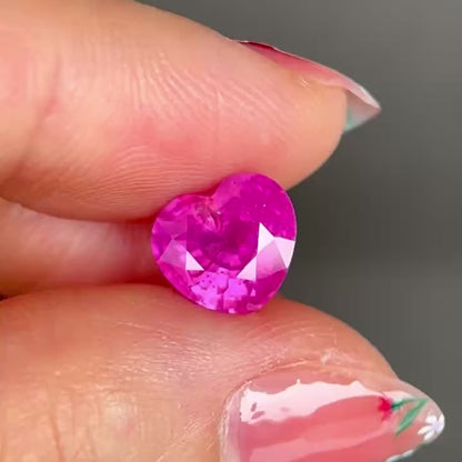 3.13ct Unheated Pink Sapphire Vietnam SELECTED 💰: 2,xxx USD