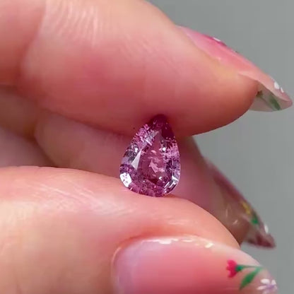 0.90ct Natural Purple Spinel Vietnam