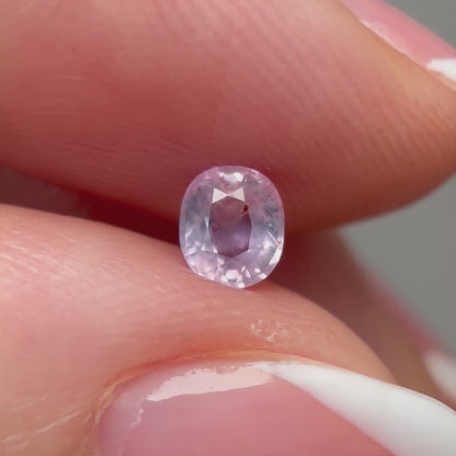 0.42ct Natural Milky White Sapphire Vietnam