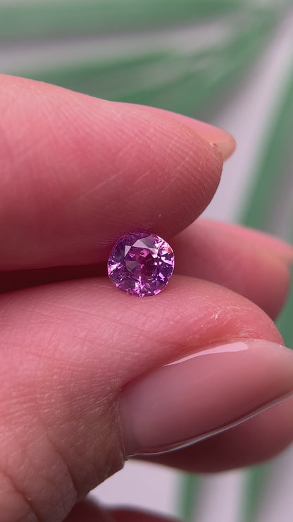 0.59ct Natural Purple Sapphire Vietnam