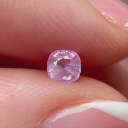 0.37ct Natural Milky Pink Sapphire Vietnam