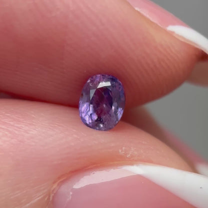 0.41ct Natural Purple Sapphire Vietnam