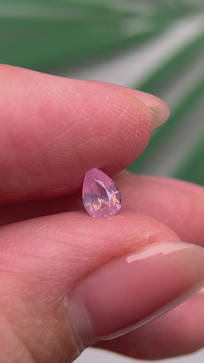 0.38ct Natural Pink Milky Sapphire Vietnam