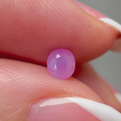 0.58ct Natural Milky Pink Sapphire Vietnam