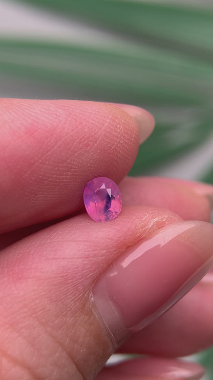 0.47ct Natural Milky Pink Sapphire Vietnam