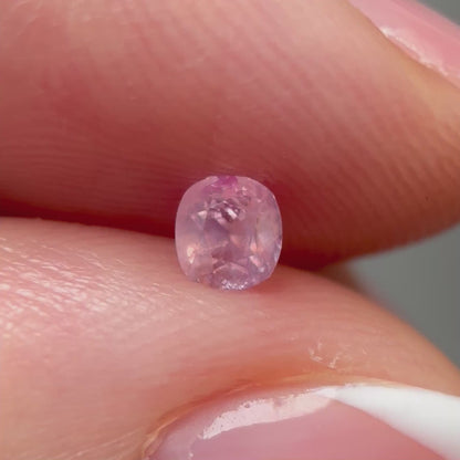 0.32ct Natural Milky Pink Sapphire Vietnam