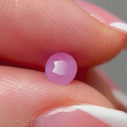 0.49ct Natural Milky Pink Sapphire Vietnam