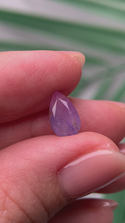 1.97ct Natural Purple Milky Sapphire Vietnam