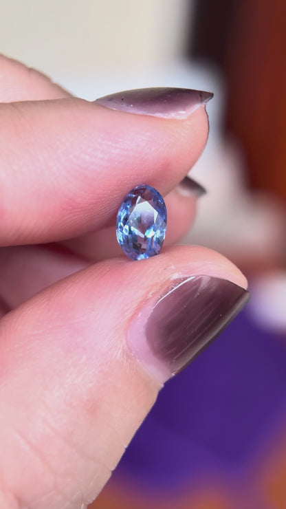 0.81ct Natural Cobalt Blue Spinel Vietnam