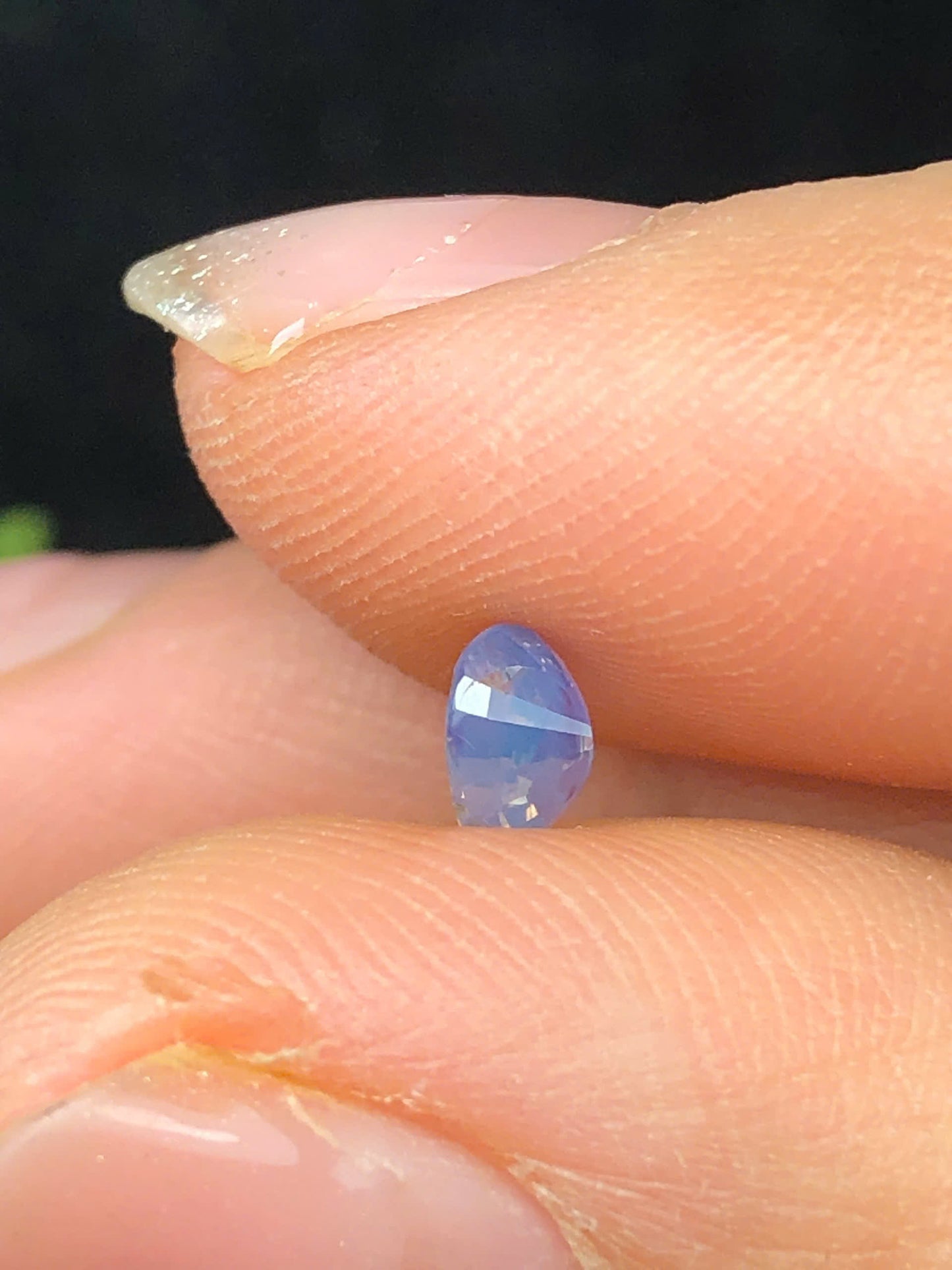 0.46ct Natural Blue Milky Sapphire Vietnam
